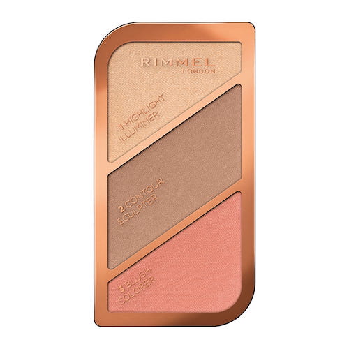 Kate Sculpting Palette Paletka Pro Konturování Obličeje 002 Coral Glow