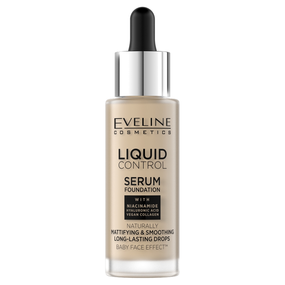 LIQUID CONTROL HD Matující Podkladový Krém Na Obličej S Niacinamidem 002 Soft Porcelain 8