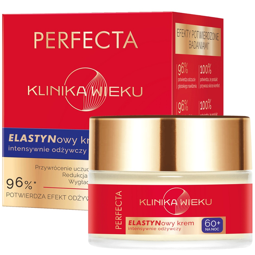 Klinika Wieku Elastinový Intenzivní Noční Krém 60+