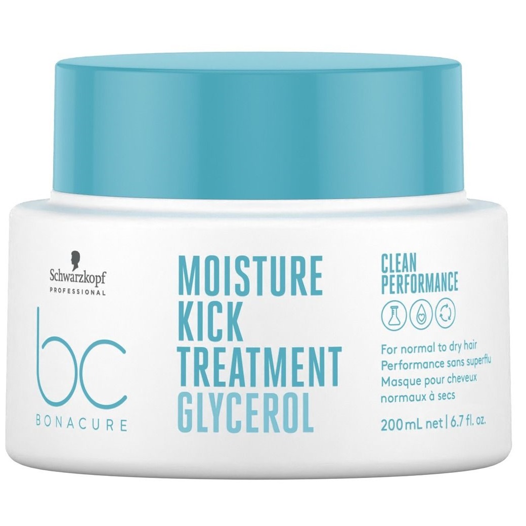 BC Bonacure Moisture Kick Treatment Hydratační Maska Pre Normálne Až Suché Vlasy 200 Ml