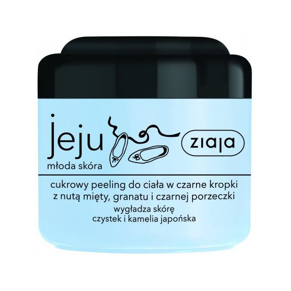 Cukrový Tělový Peeling Jeju S čErnými Tečkami 200 ml