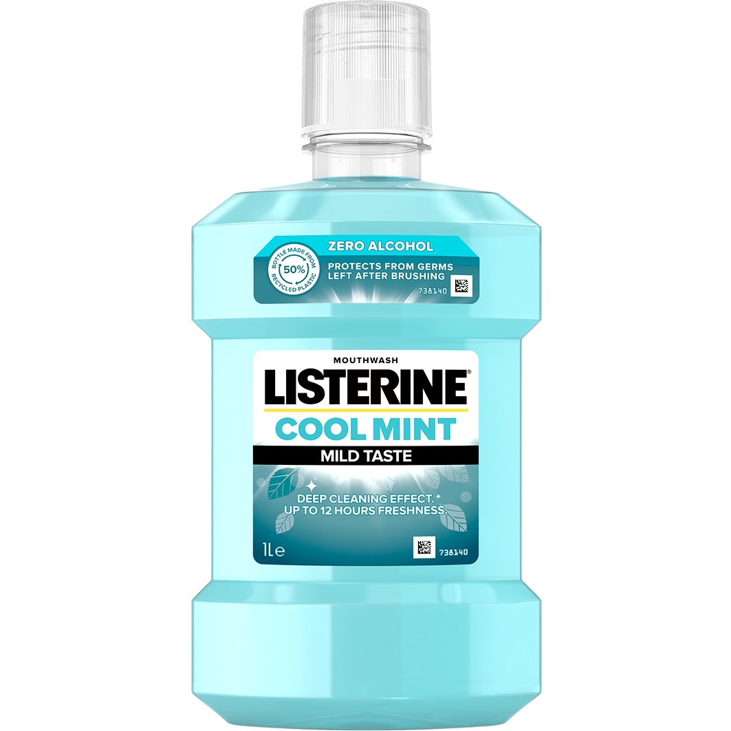 Cool Mint Mild Taste ÚStna Voda S Jemnou Mätovou Chuťou 1000 Ml