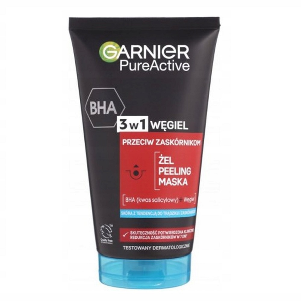 _Clear Skin Intensive Charcoal 3-In-1 ČIsticí Gel Na Obličej