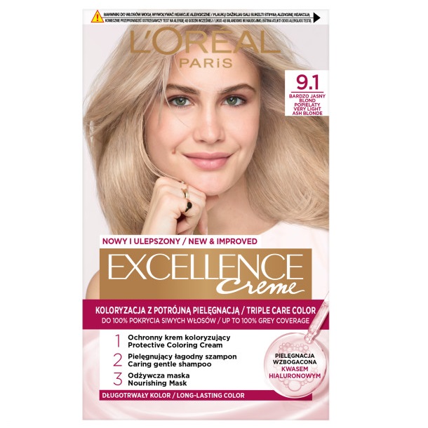 Excellence Creme Barva Na Vlasy 400 Brown 7