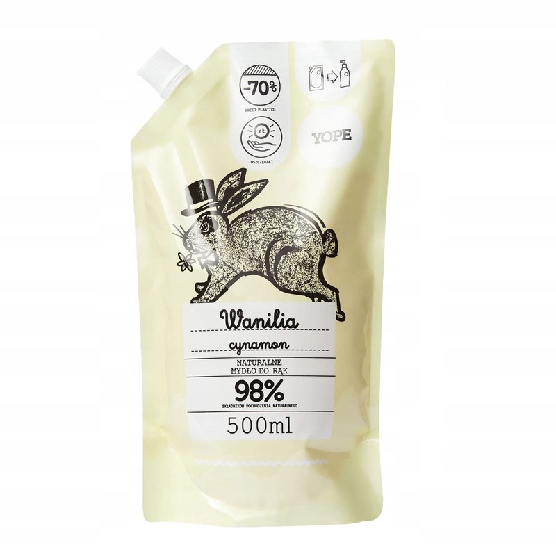 Přírodní Tekuté Mýdlo S Vanilkou A Skořicí, Náplň 500 ml