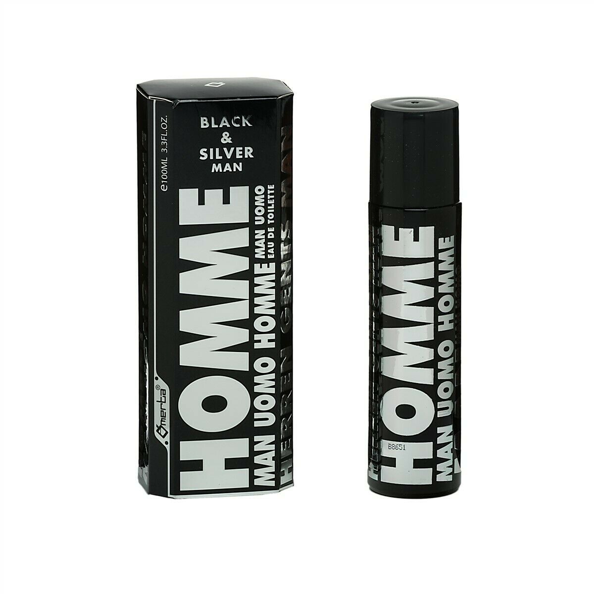 Black & Silver Man Toaletná Voda 100 Ml
