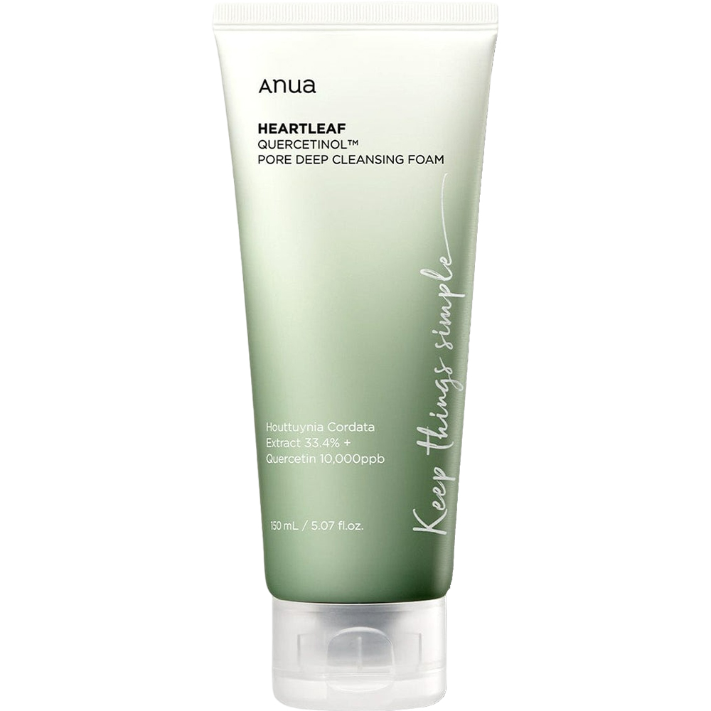 Heartleaf Quercetinol Pore Deep Cleansing Foam Głęboko Oczyszczająca Pianka Do Twarzy 150ml