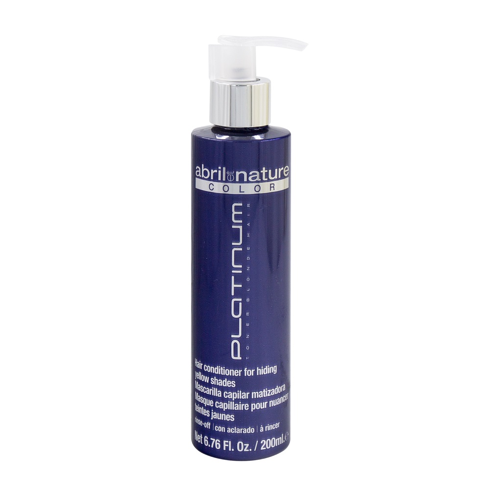 Color Platinum Toner Blonde Kondicionér Pro Normalizaci žLutého Odstínu Vlasů 200 ml