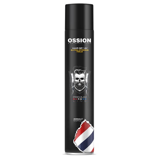 Ossion Premium Barber Hair Spray Extra Strong 400ml
