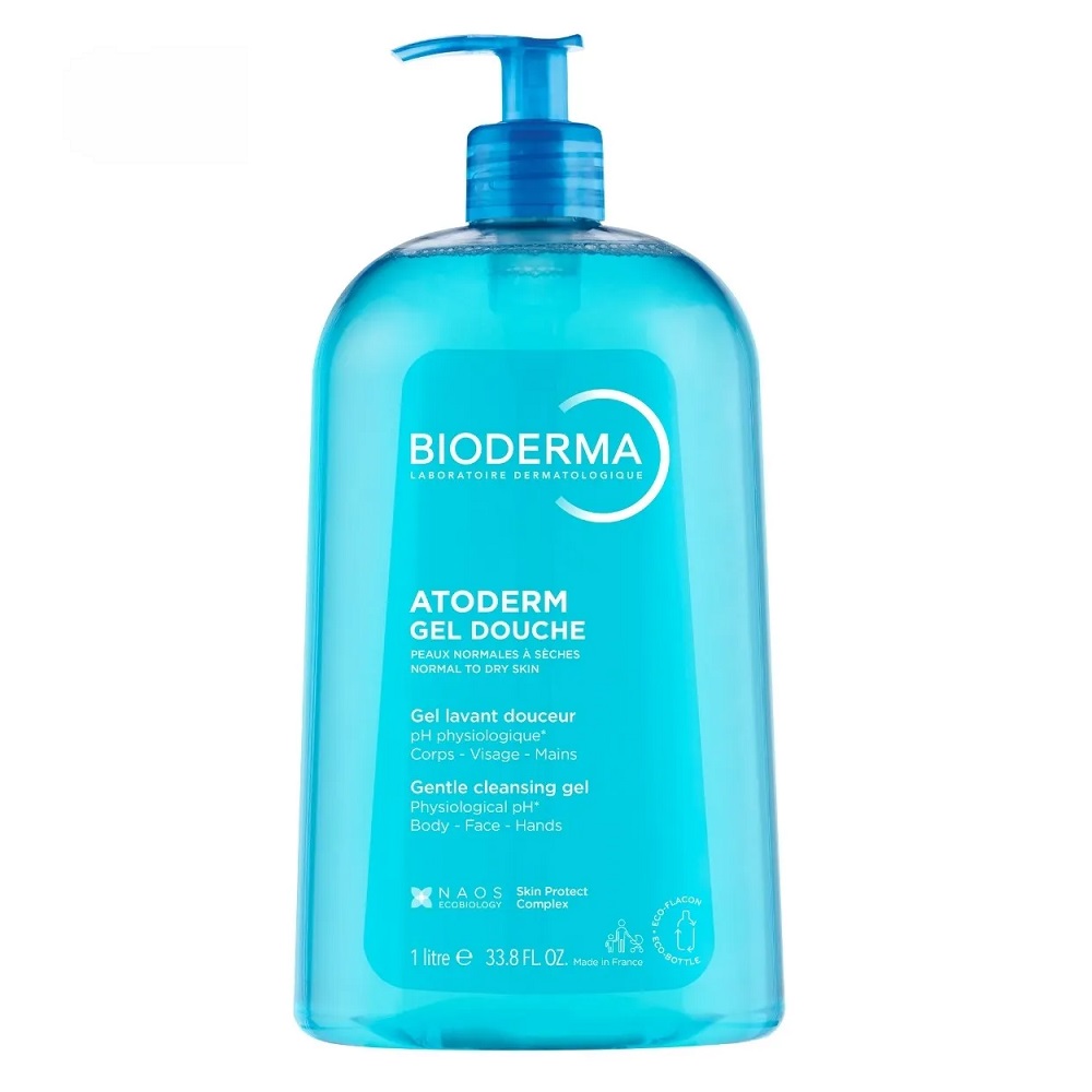 Atoderm Jemný Sprchový Gél Gel Douche 1000 Ml