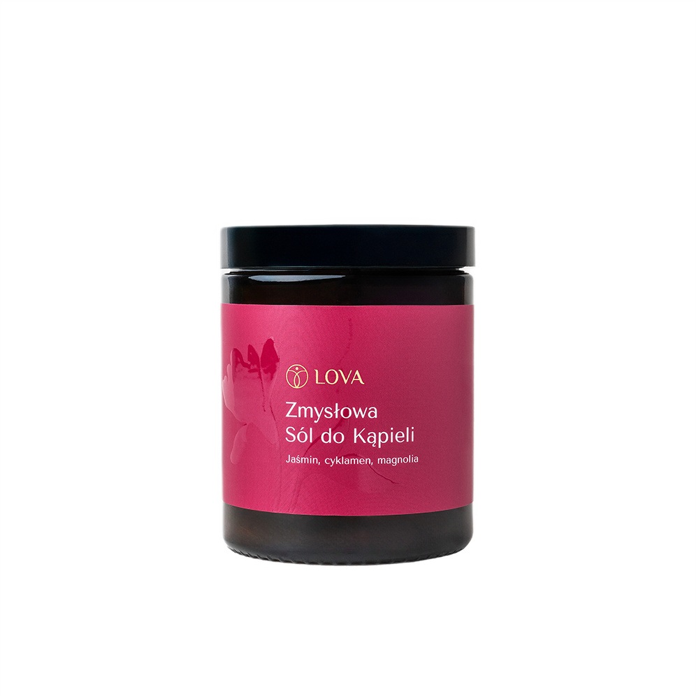 Sole Do Kąpieli Smyslná Koupelová Sůl Jasmín Cyklamen Magnolie 180 g