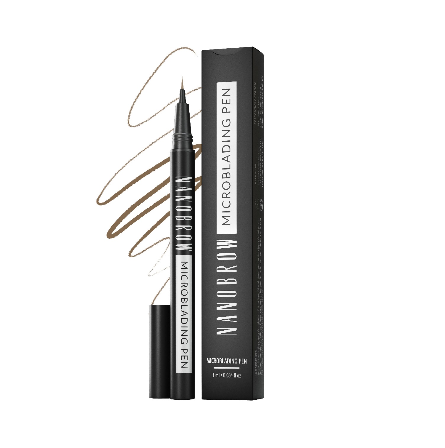 Microblading Pen Přesná Tužka Na Obočí Espresso 3