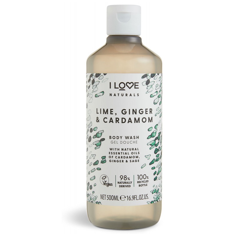 Naturals Sprchový Gél Na Umývanie Tela Lime Ginger & Cardamon