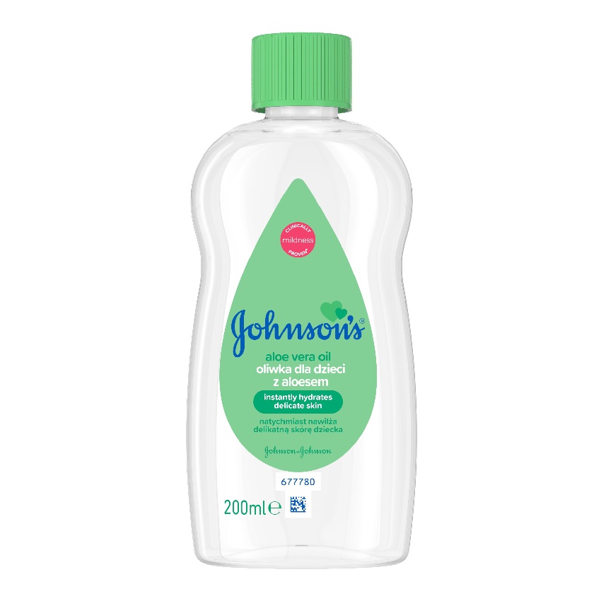 Johnson Amp; Johnson Johnson's Baby Aloe Vera Olej 200ml
