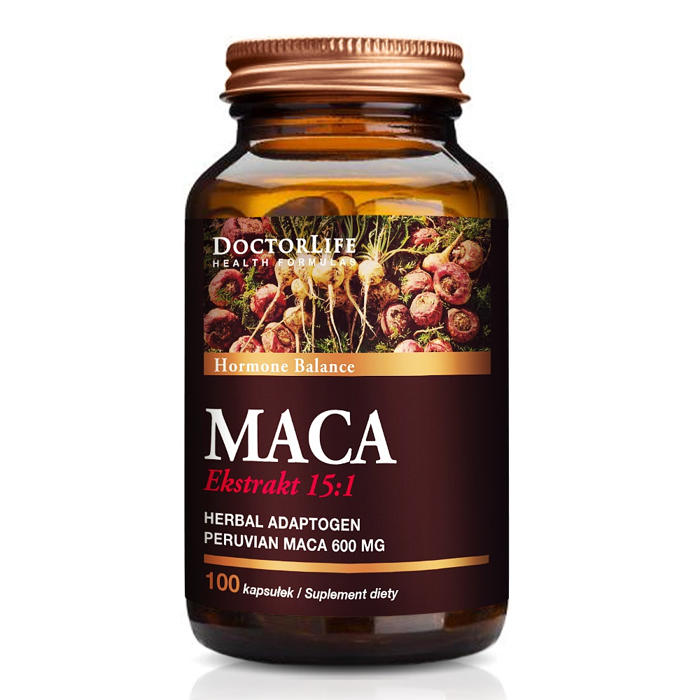 Maca Extrakt 15:1 Doplněk Stravy 100 Kapslí