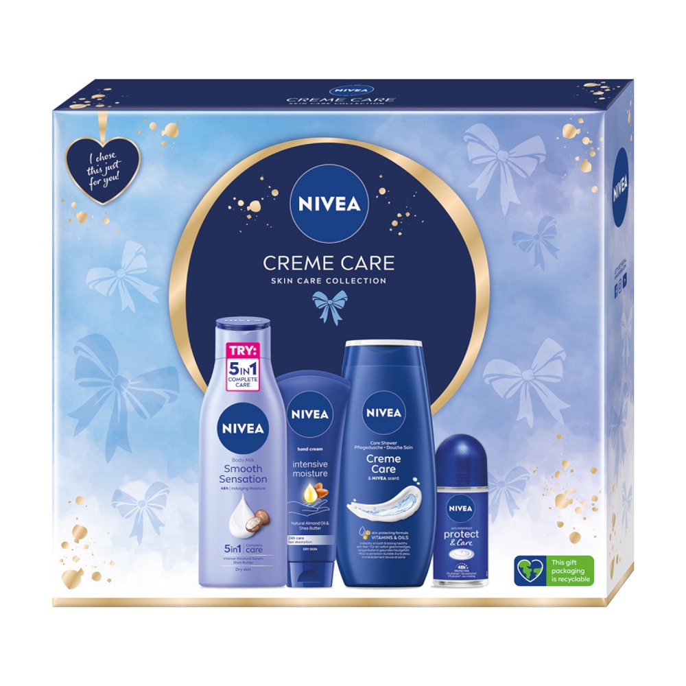 Feel Soft Antiperspirant Roll-on + Intenzivní Hydratační Krém + Sprchový Gel 10