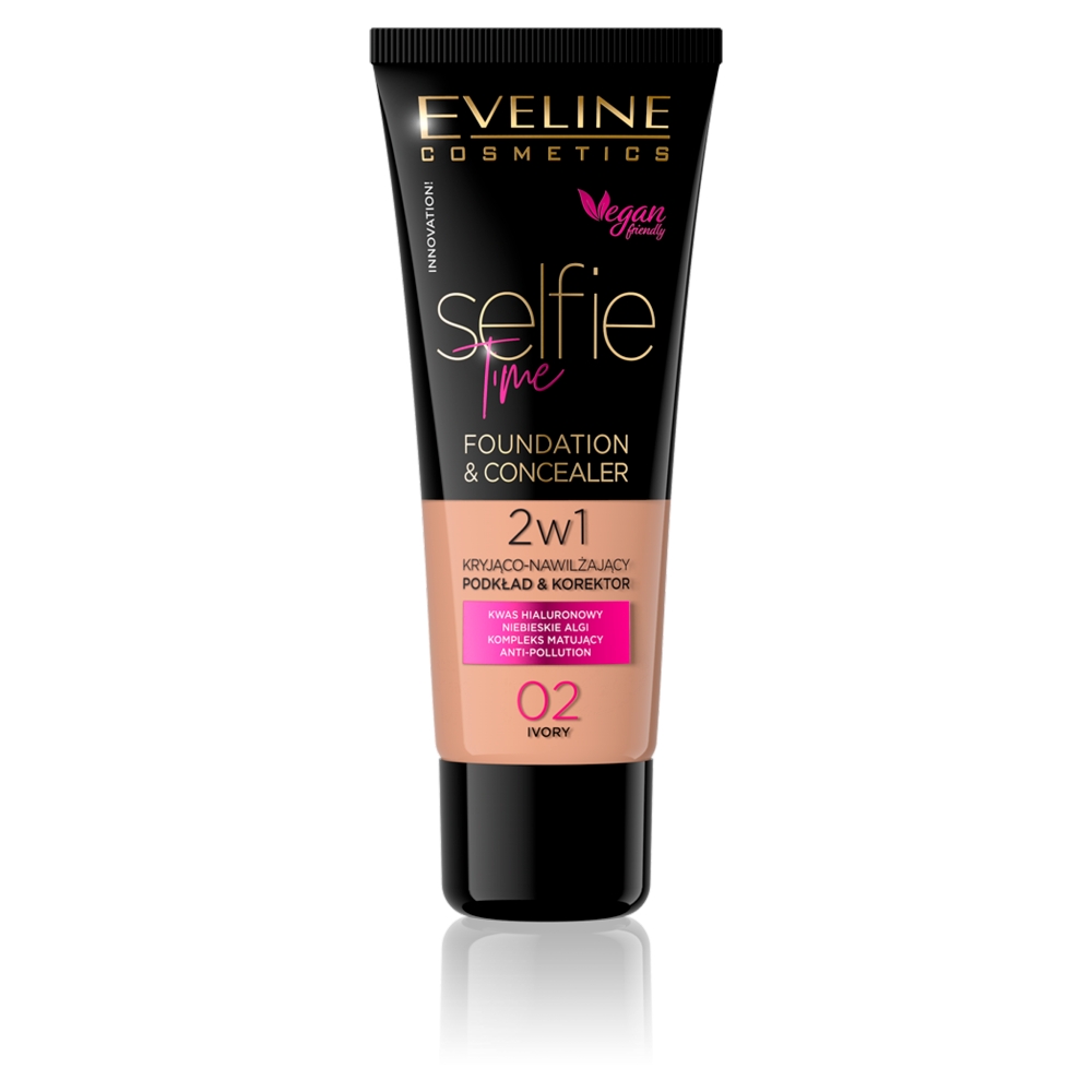 Selfie Time Foundation & Concealer Zakryvující A Hydratační 3