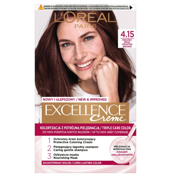Excellence Creme Barva Na Vlasy 400 Brown 16