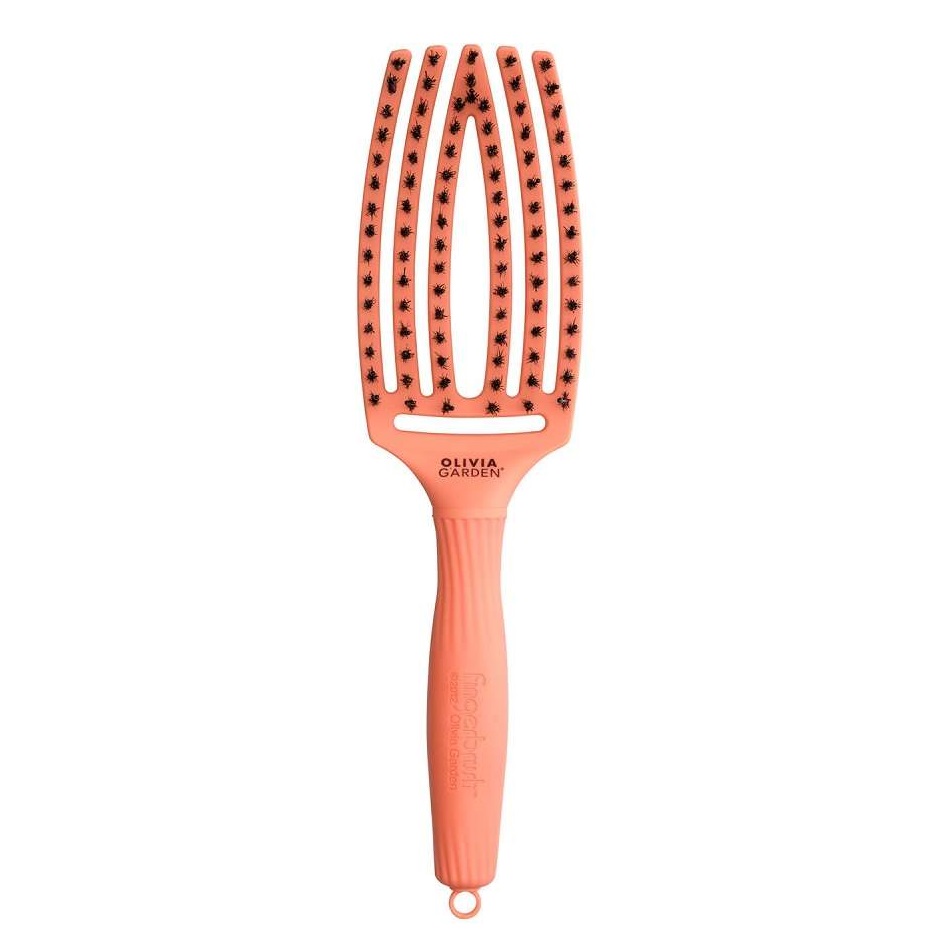 ŠTětec FingerBrush Combo Střední Pastelově Ružový 3