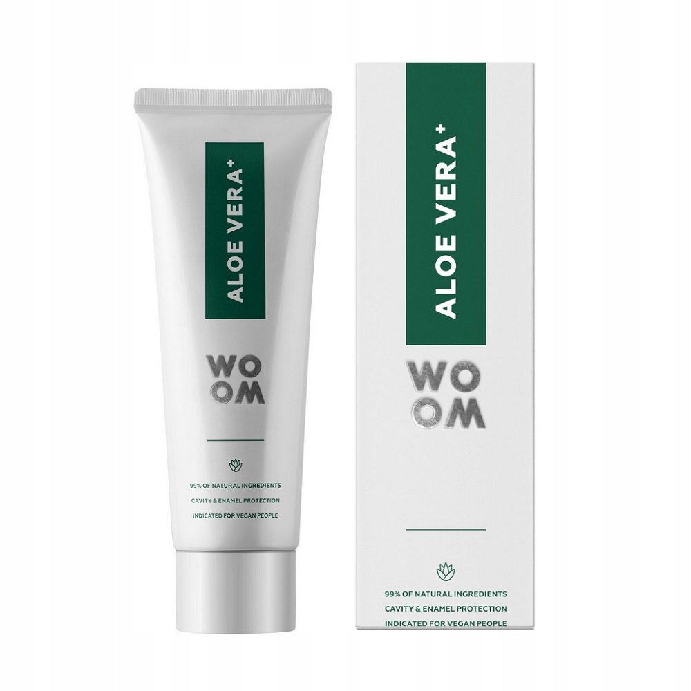 Aloe Vera+ Přírodní Organická Zubní Pasta Na Posílení Zubů 75 ml