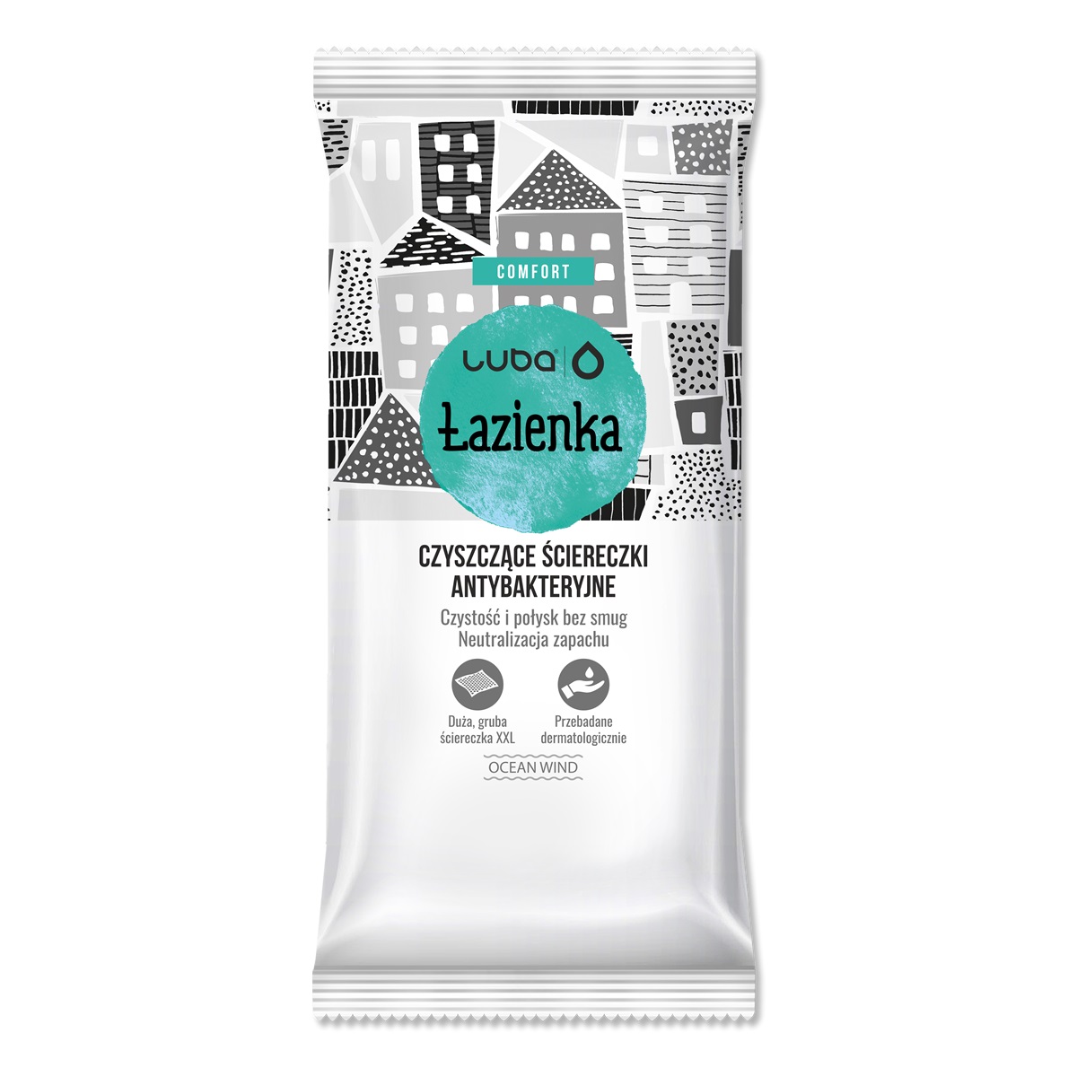 Comfort Antibakteriální čIsticí Ubrousky Do Koupelny
