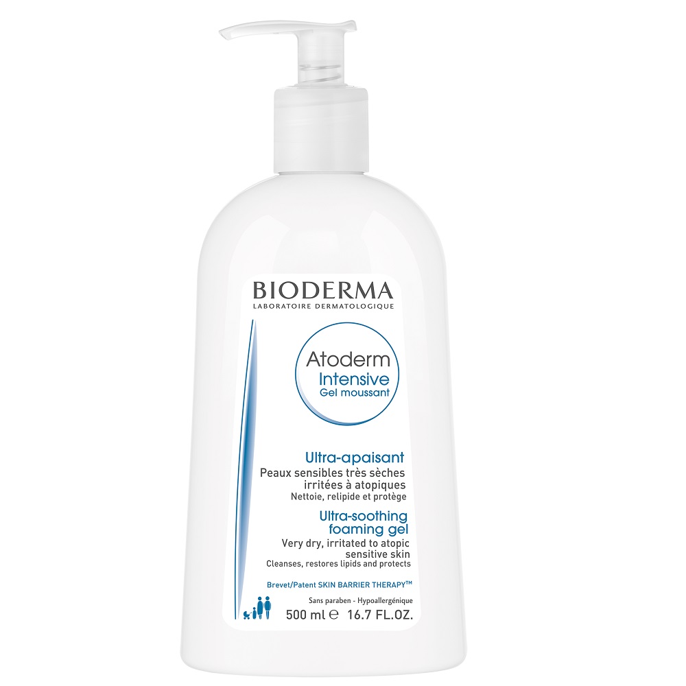 Atoderm Intensive Gel Moussant – Tělový Gel Pro Hydrataci A čIštění