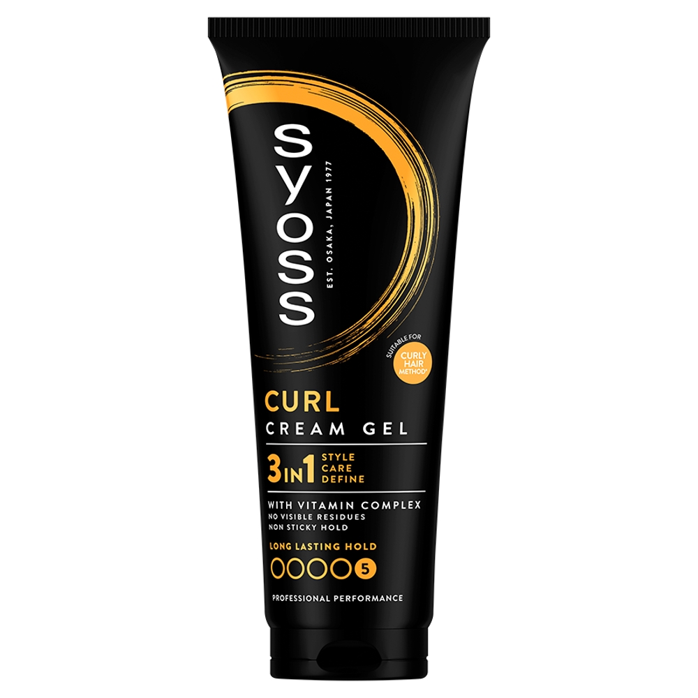Krémový Stylingový Gel Pro Kudrnaté Vlasy Curl Control 250 ml