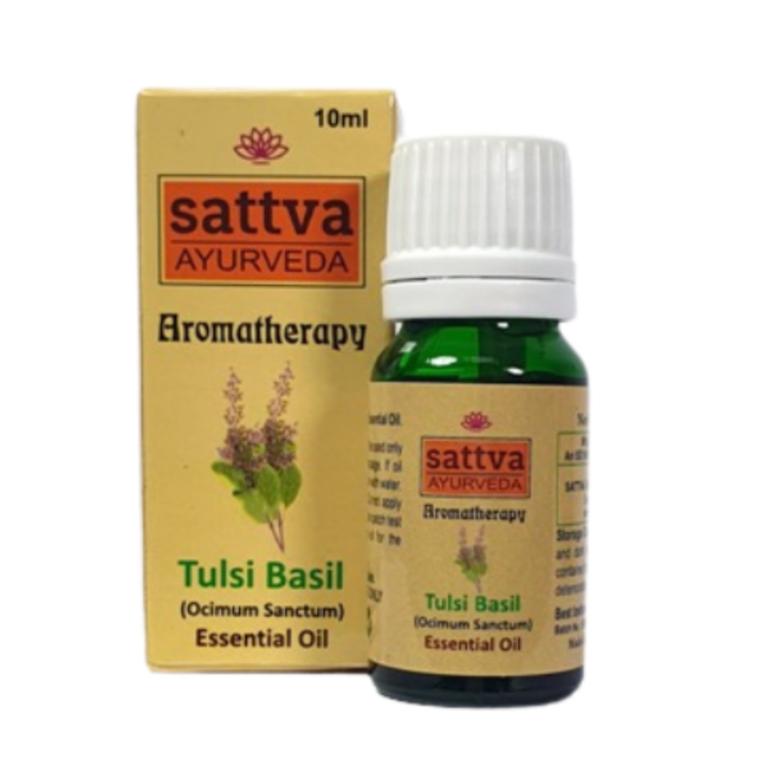 Aromatherapy Essential Oil Esenciální Olej Z Bazalky Tulsi 10 ml