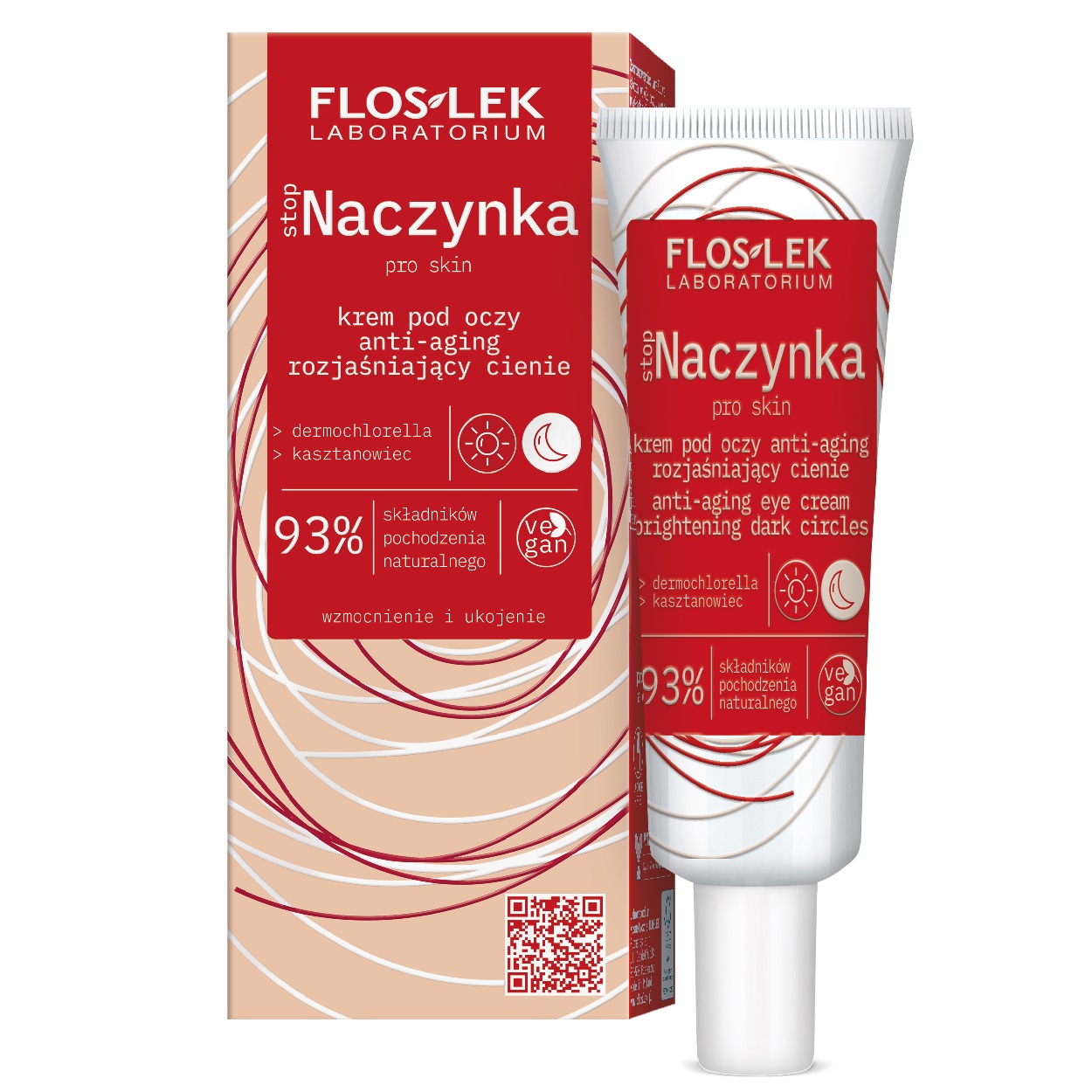 StopAczynka Oční Krém Proti Stárnutí Pro Zesvětlení Tmavých Kruhů 30 ml