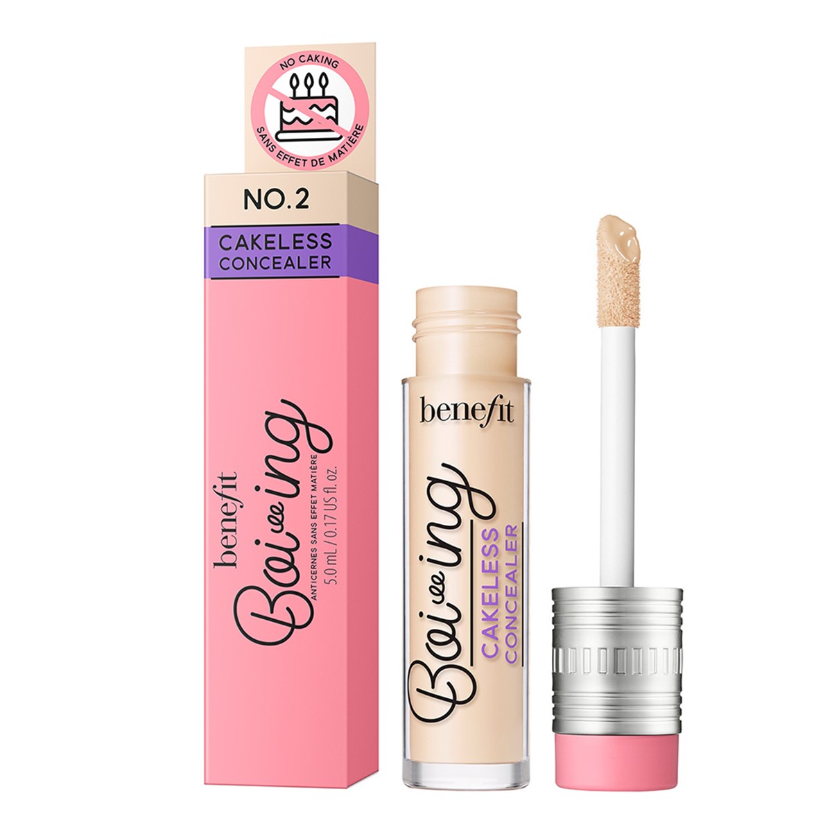 Boi-Ing Cakeless Concealer Silne Krycí Tekutý Korektor 02 Fair Warm 5ml