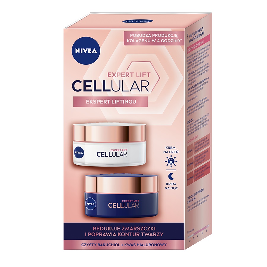 Cellular Expert Lift Sada Denní krém Proti Starnutiu SPF30 + Nočný Krém Proti Starnutiu