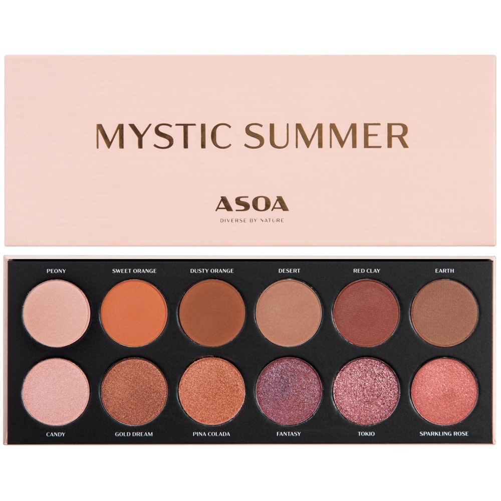 Mystic Summer Eyeshadow Palette Paleta Očních Stínů Mystic Summer