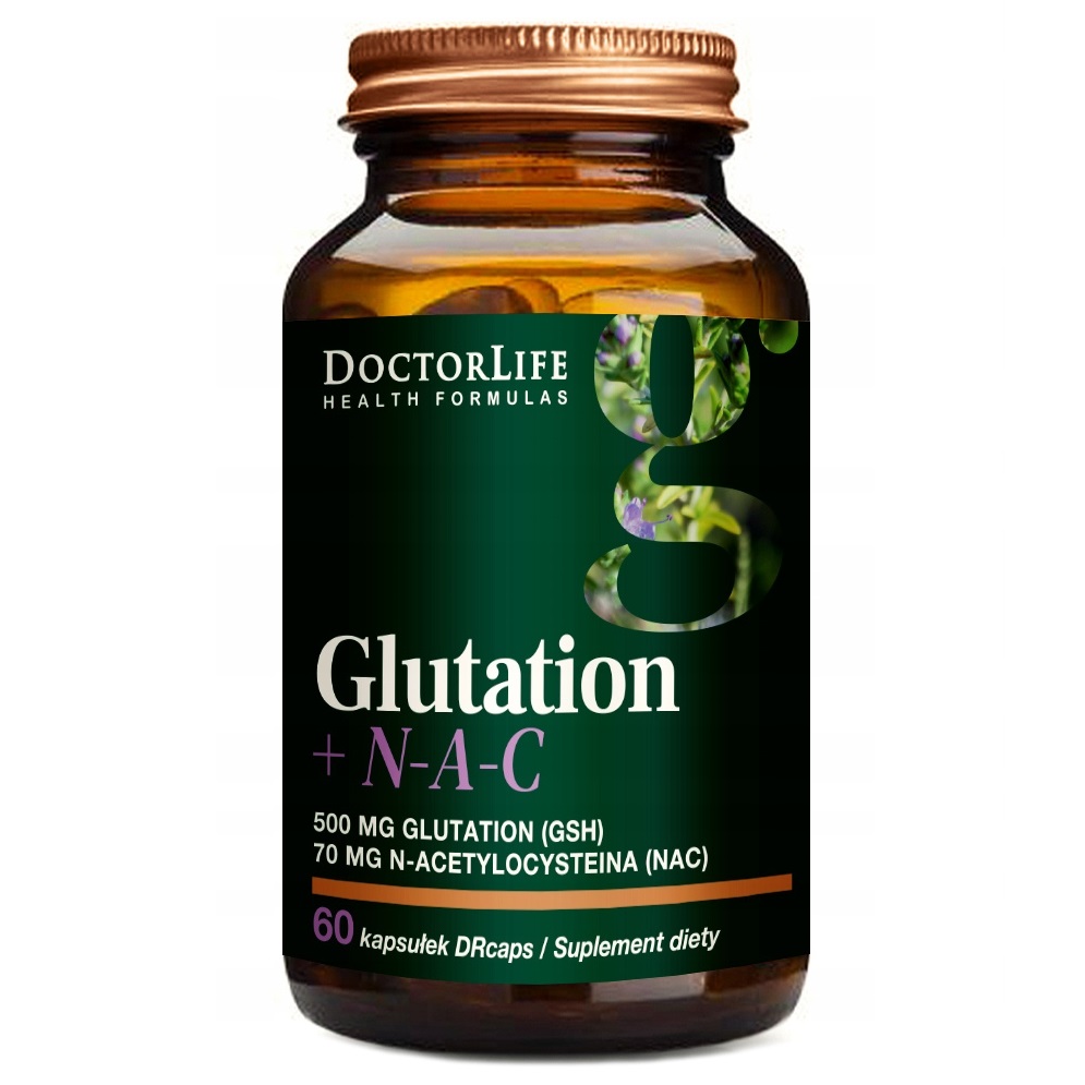 Glutation + N-A-C Co-Q10 720 HDL Doplněk Stravy 60 Kapslí