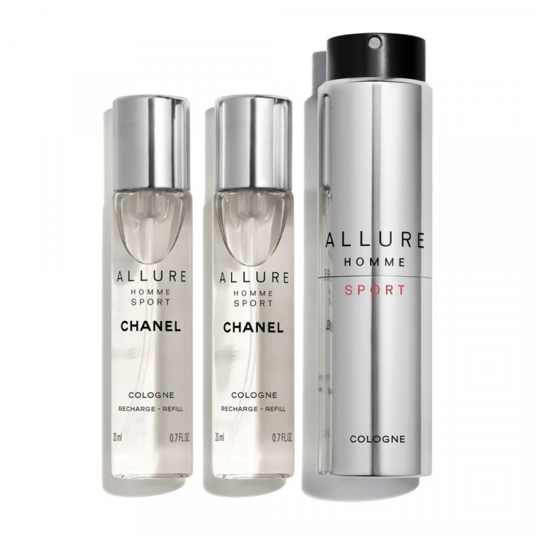 Allure Homme Sport Cologne Sada Kolínských Vod Ve Spreji + Náplň