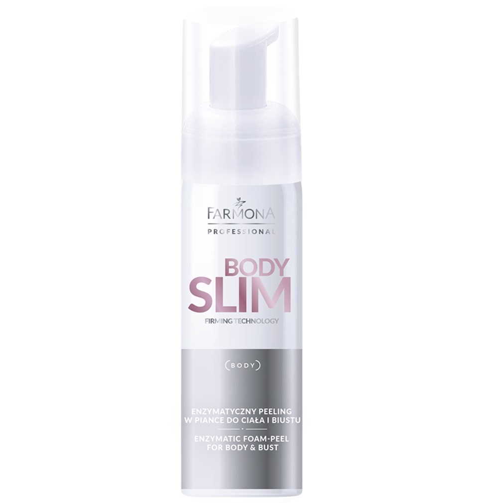 Body Slim Enzymatický Pěnový Peeling Na Tělo A Poprsí