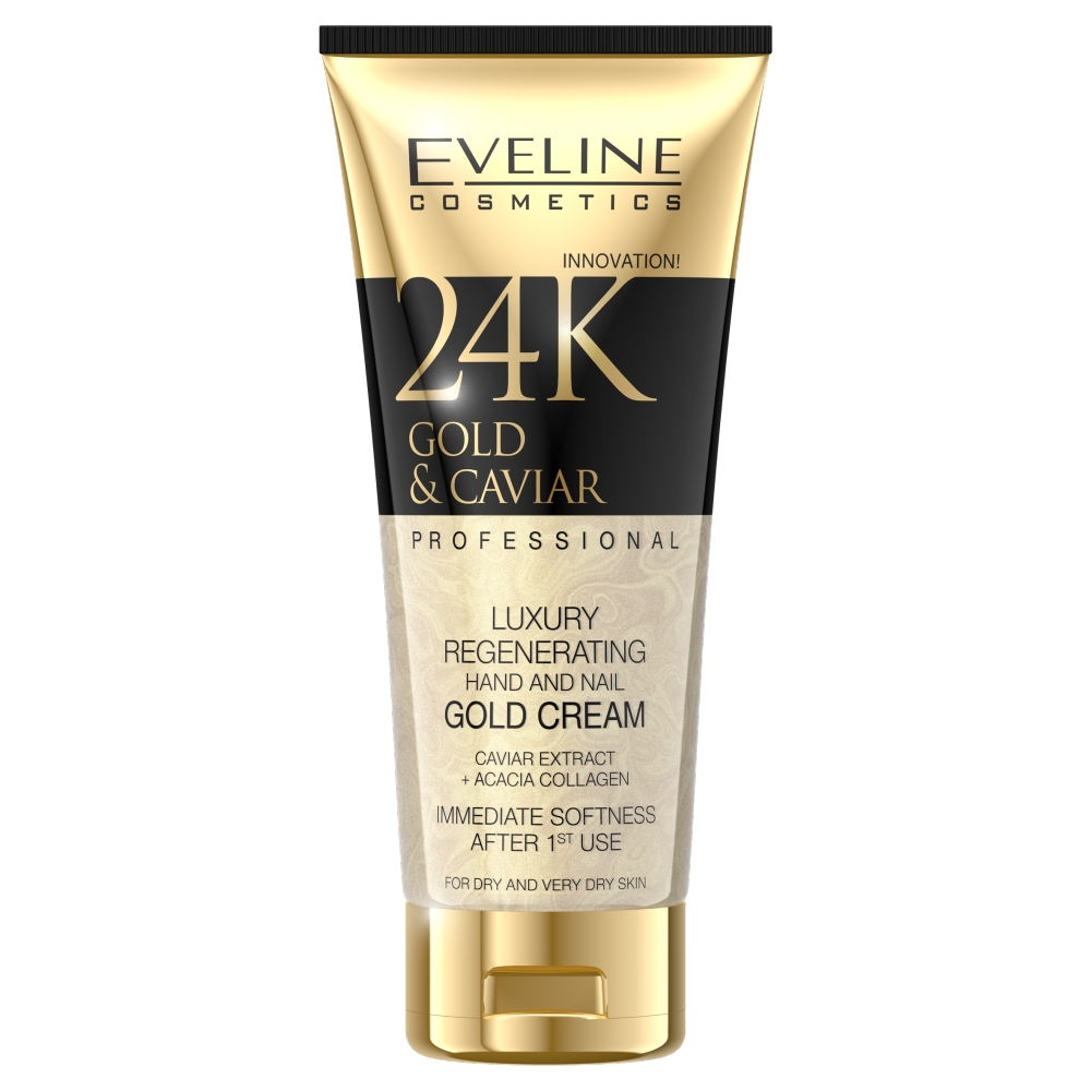 24K Gold & Caviar Regenerační Krém Na Ruce Pro Suchou A Velmi Suchou Pokožku