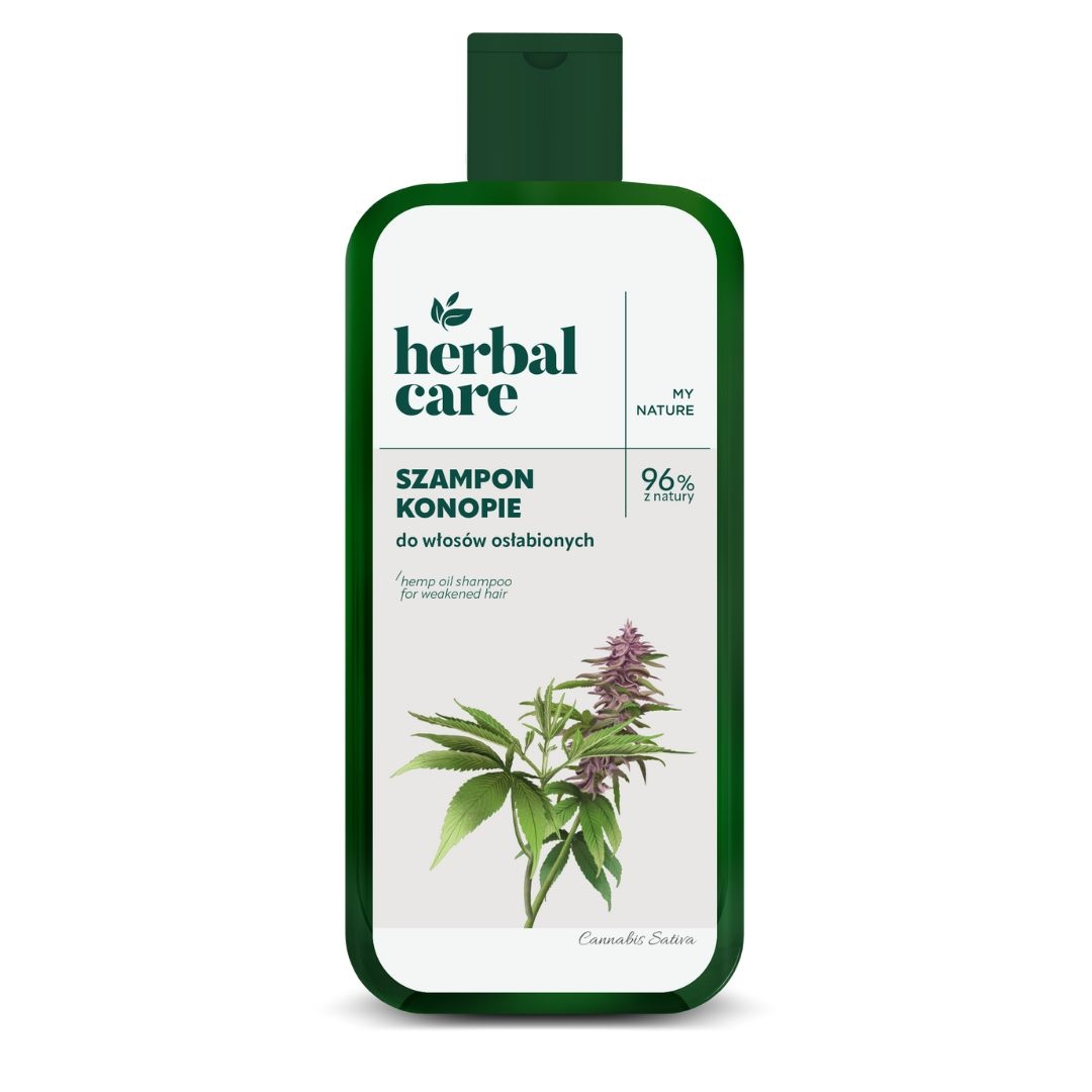 Herbal Care Konopie Bylinný šAmpon Pro Slabé Vlasy Konopí