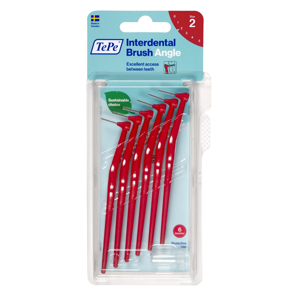 ÚHlové Mezizubní Kartáčky 0,4 Mm Růžové 6