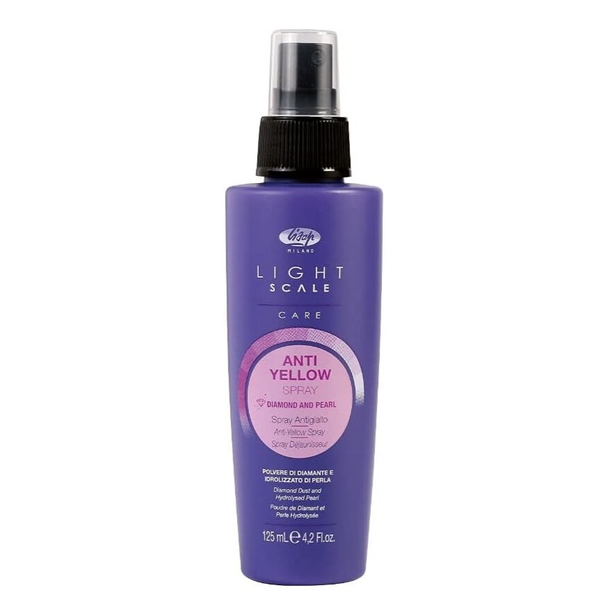 Light Scale Anti-Yellow Sprej Na Blond A šEdivé Vlasy 125 Ml