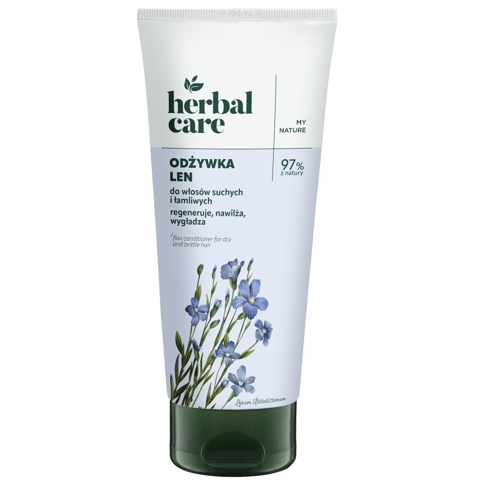 HERBAL CARE Len Kondicionér Herbal Care Pro Suché A Lámavé Vlasy Flax
