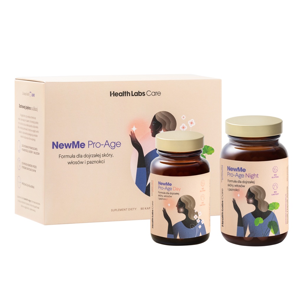 NewMe Pro Age NewMe Pro-Age DayNight Formula Pro Zralou Pleť Vlasy A Nehty Doplněk Stravy