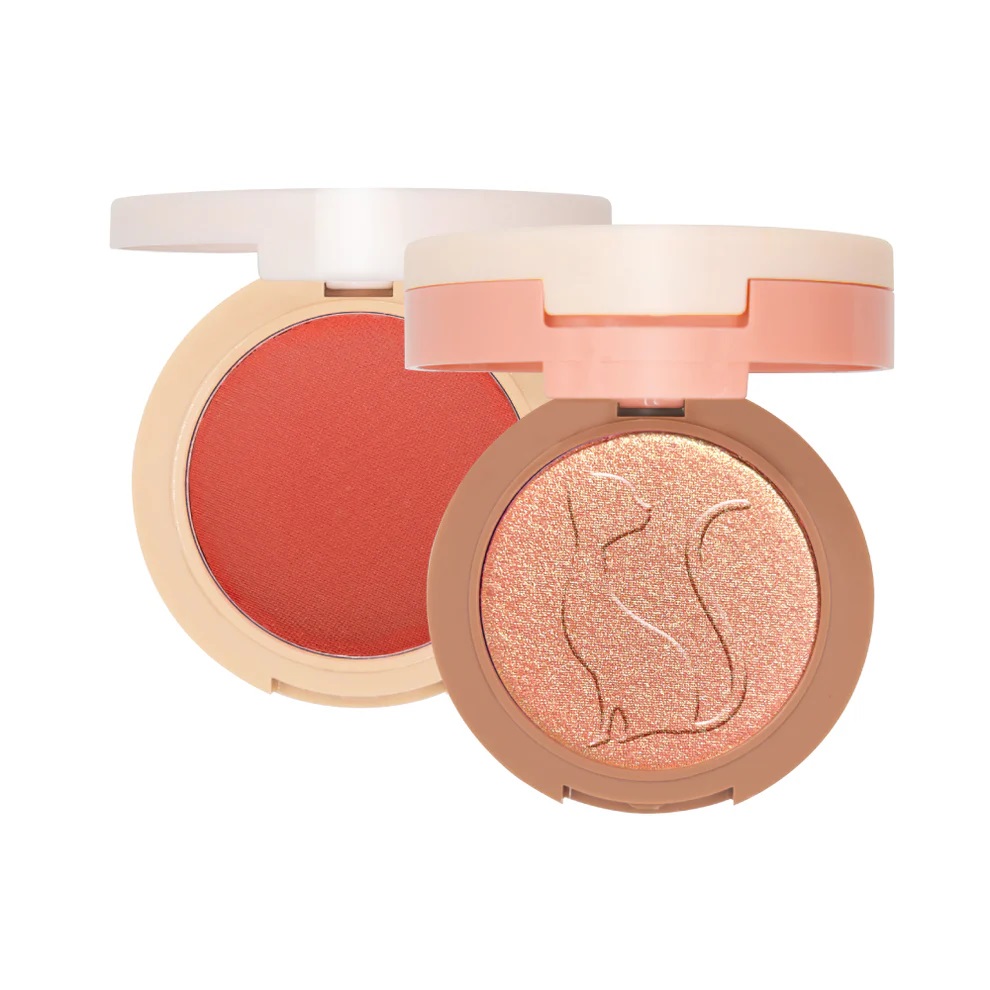 2 In 1 Piece Of Cake Blush + Highlighter Tvářenka A Rozjasňovač 103 Mcflirty