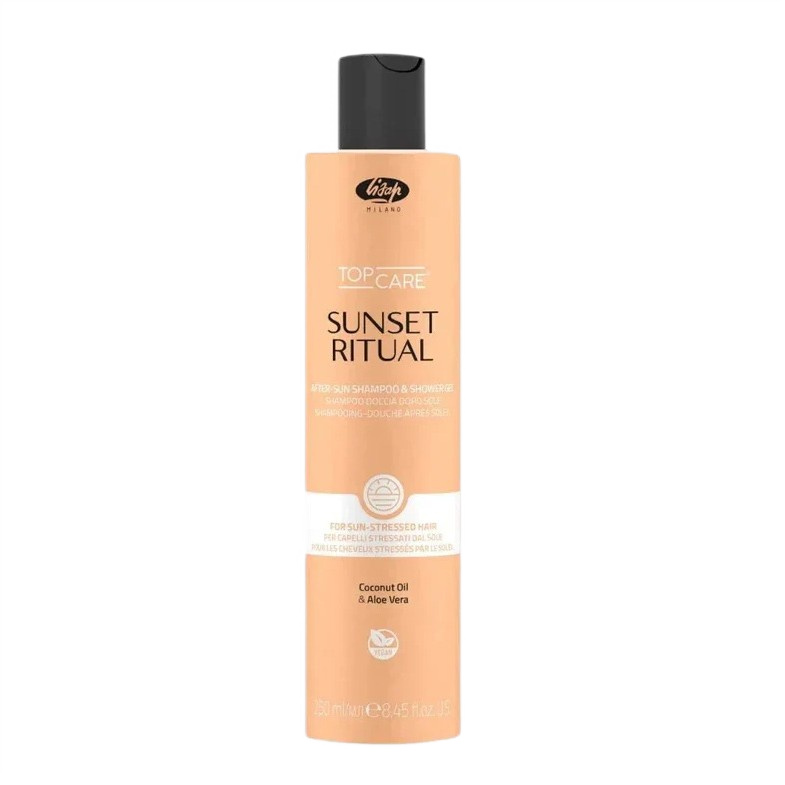 Top Care Sunset Ritual šAmpon A Sprchový Gel 2 V 1 Po Pobytu Na Slunci 250 ml