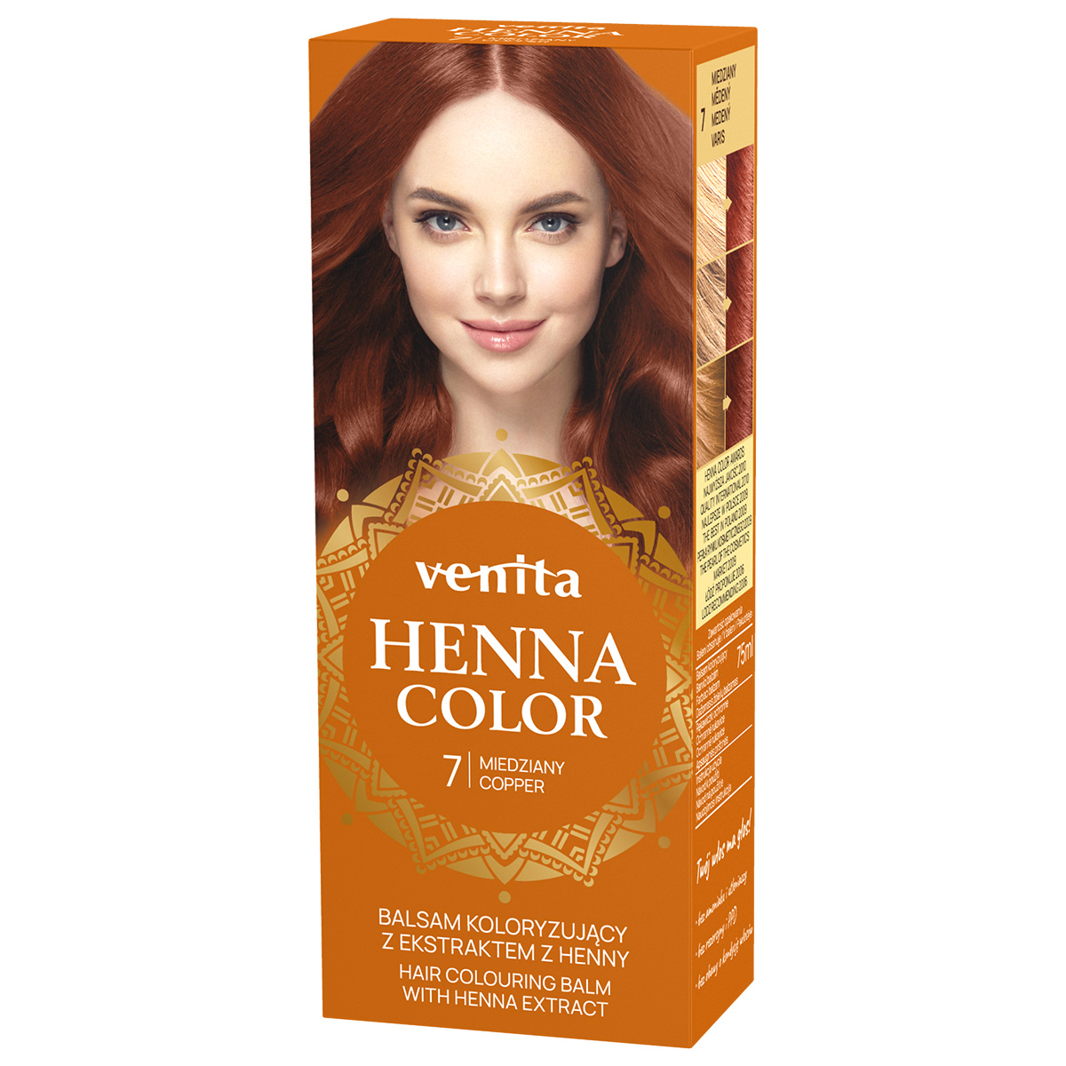 Henna Color Dybiace Mléko S Výťažkom Z Henny 114 Golden Brown 9
