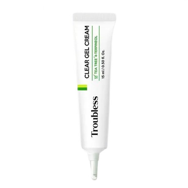 Tea Tree + 4 Terpineol ČIrý Gelový Krémový Gel Na Nedokonalosti