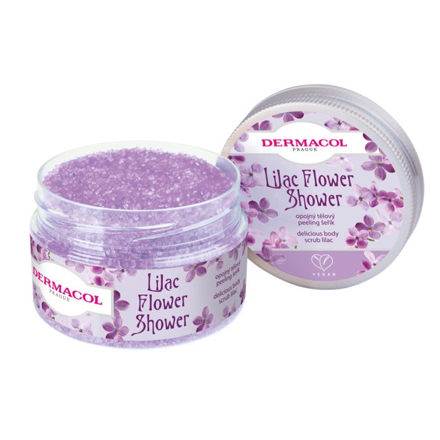 Květinový Tělový Peeling Lilac