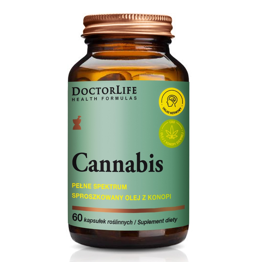 Cannabis Doplněk Stravy 60 Kapslí
