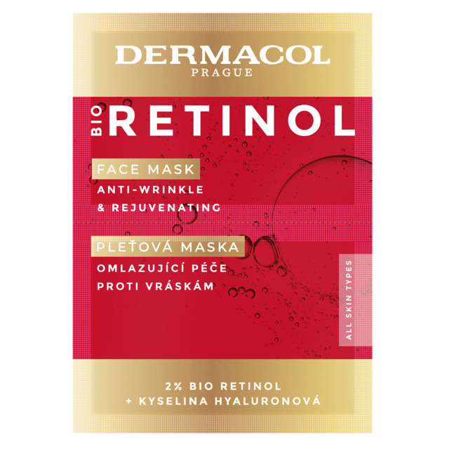 Bio Retinolová Maska Proti Vráskám 16 ml