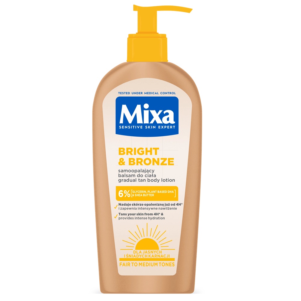 Bright & Bronze Autobronzující Tělový Balzám Pro Světlou A Opálenou Pleť