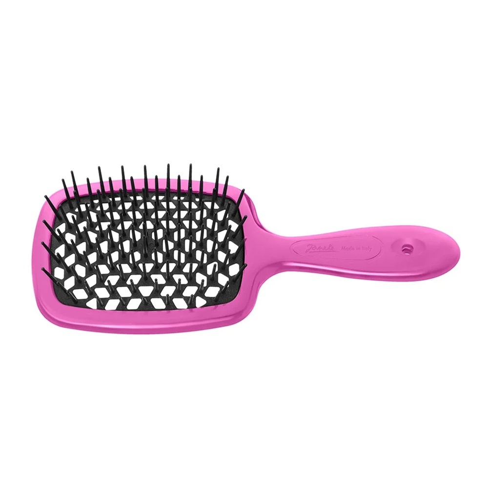 Malá Kefa Superbrush Malá Kefa Na Rozčesávanie Vlasov Black And Fuchsia 7
